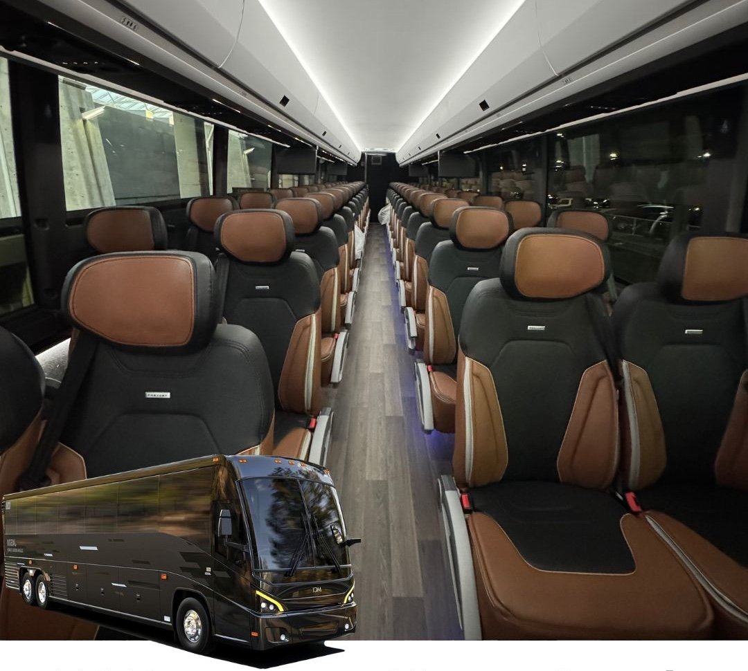 56 passenger motor coach