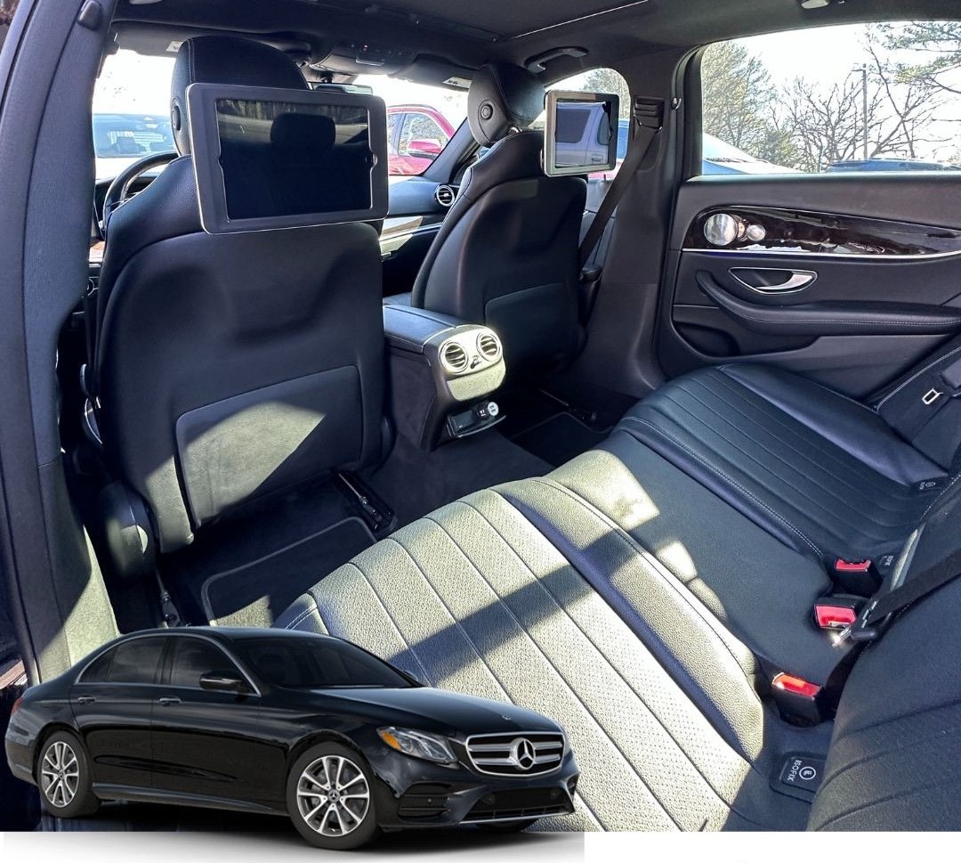 Black Mercedes Benz E300